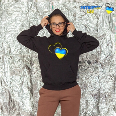 Худі жіночі чорні