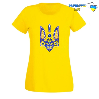 Футболка жовта жіноча