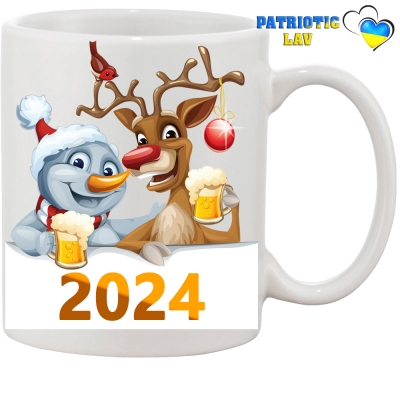 Чашка новорічна