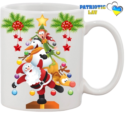 Чашка новорічна