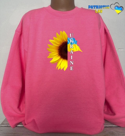 Світшот дитячий рожевий