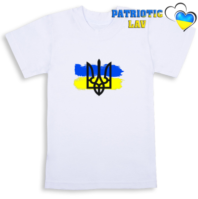 Футболки білі дитячі з гербами