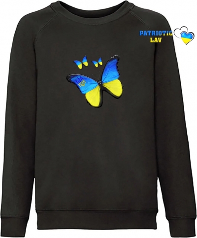 Світшот дитячий чорний