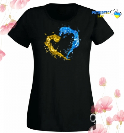 Футболка жіноча чорна