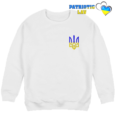 Світшот дитячий білий