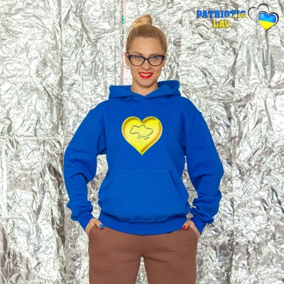 Худі жіночі сині