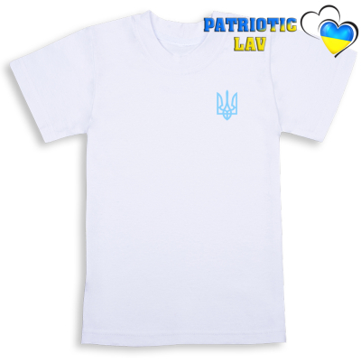 Футболки білі дитячі з гербами