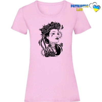 Футболка жіноча світло рожева