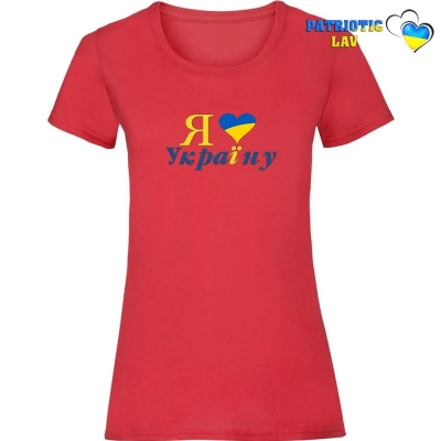 Футболка жіноча червона