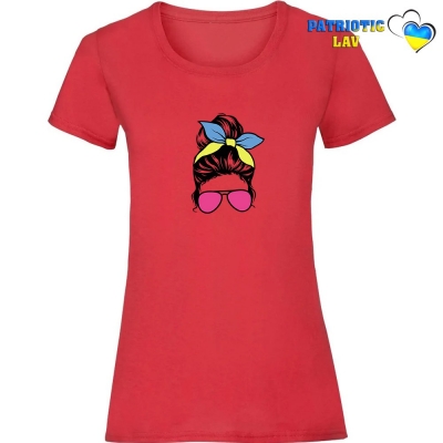 Футболка жіноча червона