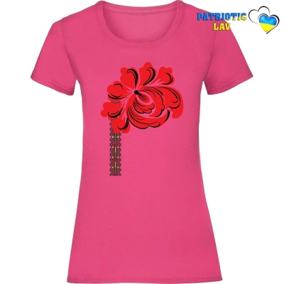 Футболка жіноча рожева