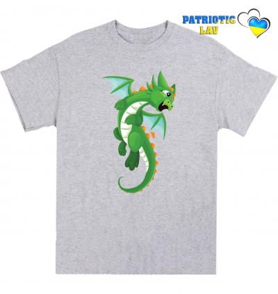 Футболка сіра Рік Дракона