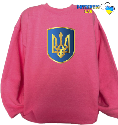 Світшот дитячий рожевий