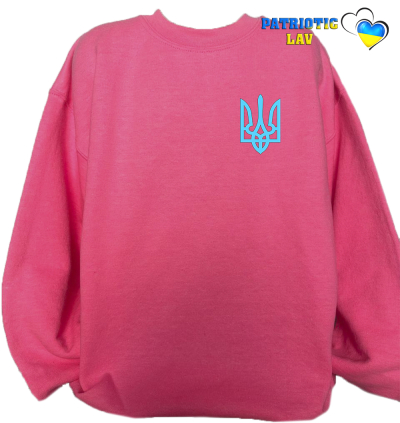 Світшот дитячий рожевий