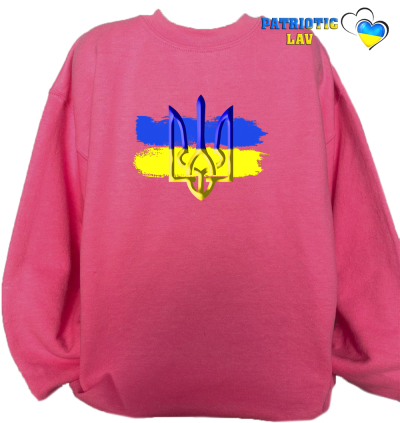 Світшот дитячий рожевий