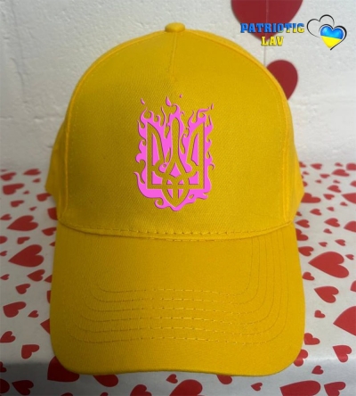 Кепка доросла жовта