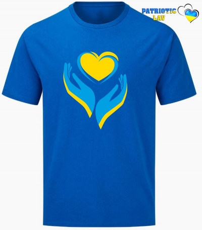 Футболка чоловіча синя