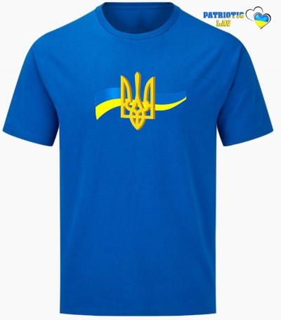 Футболка чоловіча синя