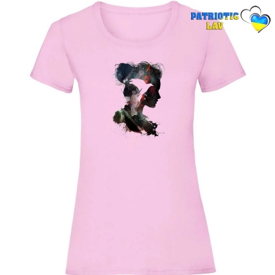 Футболка жіноча світло рожева