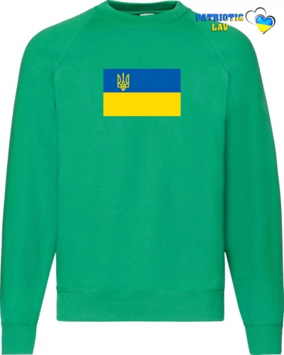 Світшот чоловічий зелений