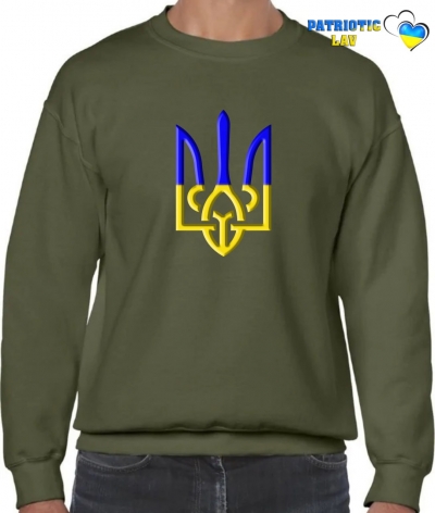 Світшот чоловічий хакі