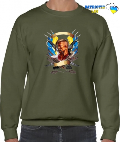 Світшот чоловічий хакі