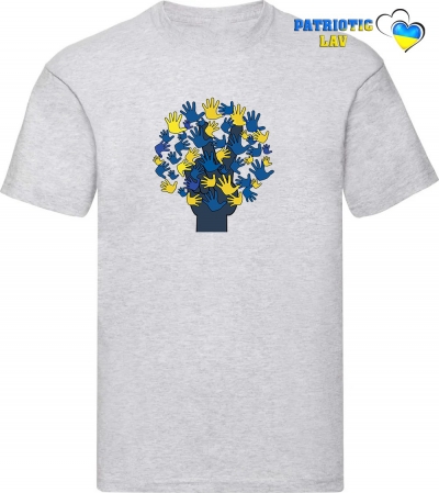 Футболка чоловіча сіра