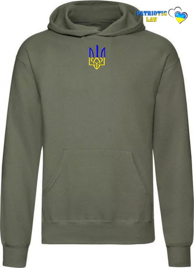 Худі чоловічий оливковий