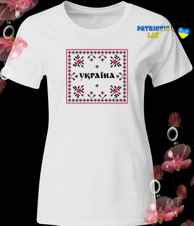 Футболка біла жіноча