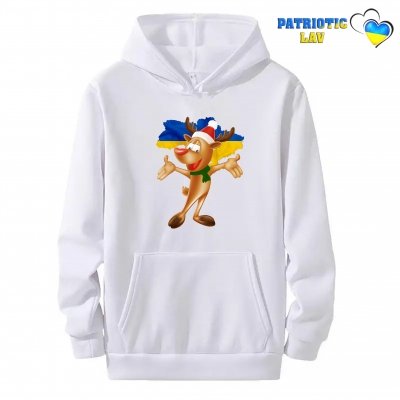 Худі дитячий білий