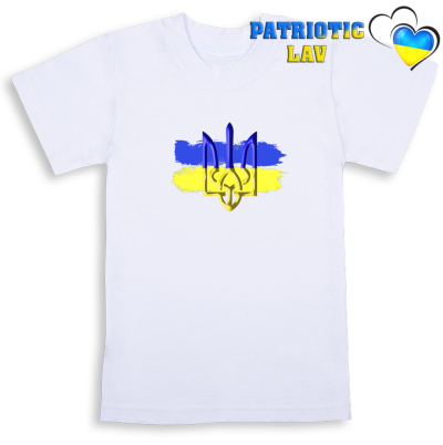 Футболки білі дитячі з гербами