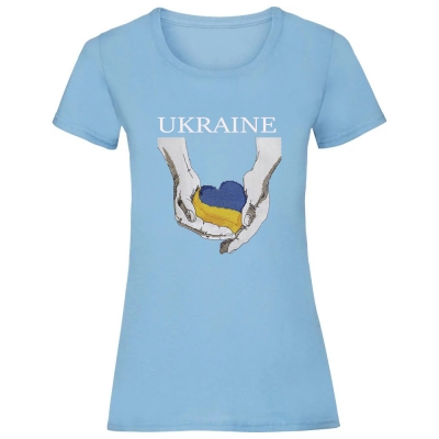 Футболка жіноча світло-блакитна