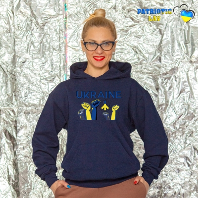 Худі жіночі темно сині