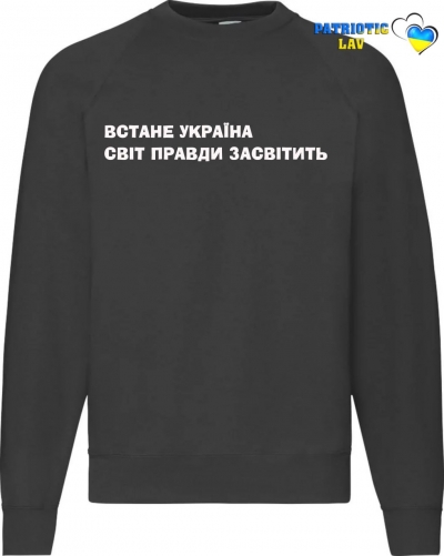 Світшот чоловічий чорний