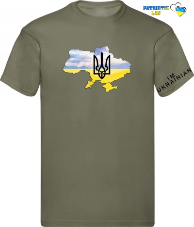 Футболка чоловіча олива