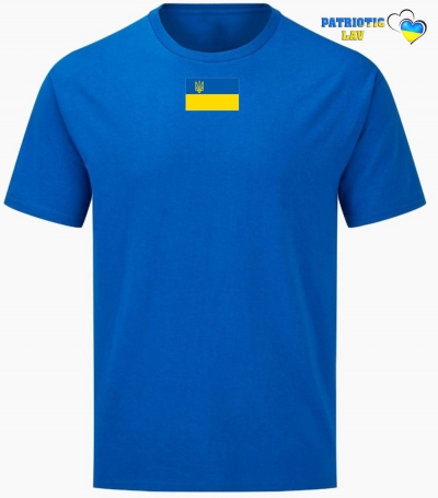 Футболка чоловіча синя