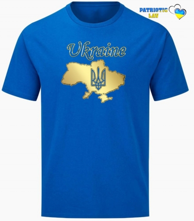 Футболка чоловіча синя