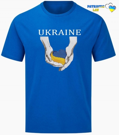 Футболка чоловіча синя