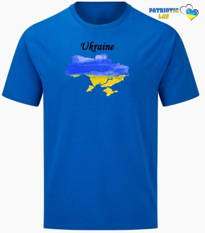 Футболка чоловіча синя