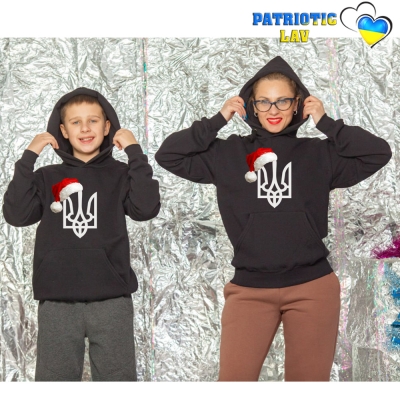 Сімейні новорічні худі