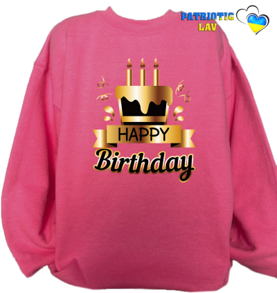 Світшот дитячий рожевий