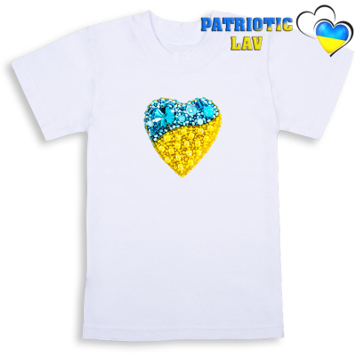 Футболка біла дитяча