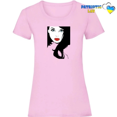 Футболка жіноча світло рожева