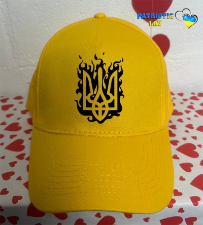 Кепка доросла жовта