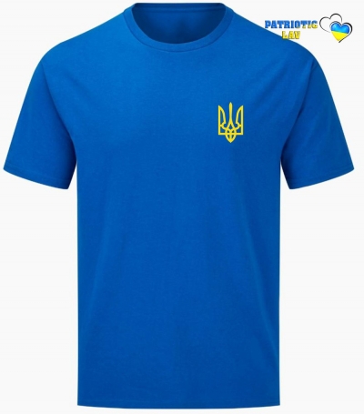 Футболка чоловіча синя