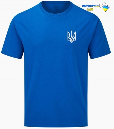 Футболка чоловіча синя