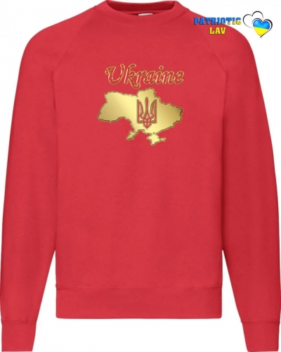 Світшот чоловічий червоний