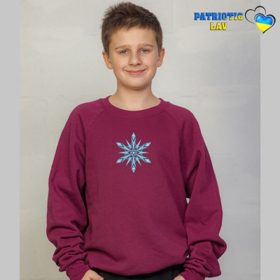 Світшоти новорічні підліткові Червоні