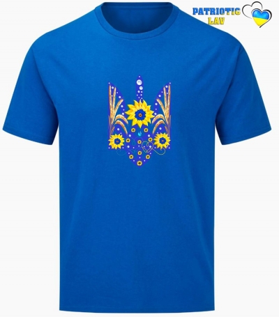 Футболка чоловіча синя