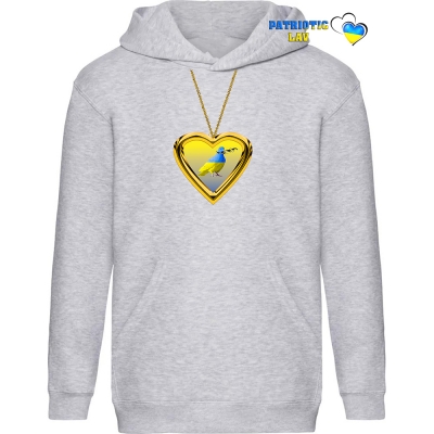 Худі дитячий сірий